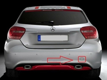 фото thumb №6, Защита ушка фаркоп буксировочный заднего бампера mercedes benz e класса w212