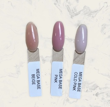MEGA Pink База для гибридного лака 8мл РОЗОВЫЙ