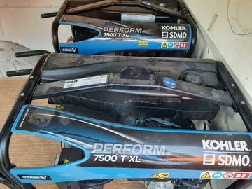 Генератор 6,5 кВт Генератор Kohler SDMO 7500T XL тележка