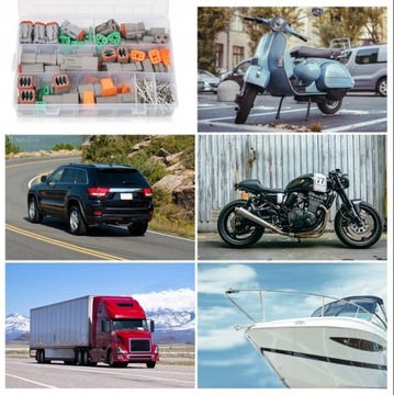 фото thumb №7, Соединитель коннекторы автомобильных штекер герметичные электрические pin 185 szt.