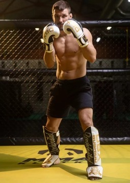 ЗАЩИТЫ ДЛЯ ГОЛЕНИ И НОГ HARD SHIN BUSHIDO MMA KICKBOXING K1 - XL
