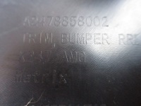фото thumb №9, Спойлер низ накладка дифузор бампера зад mercedes glb amg x247 w247 a24788