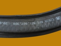 фото thumb №6, Уплотнитель двери левые правое зад hb ниша kpl skoda octavia iii 2012-