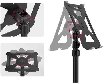 Podstawka Statyw Stojak Uchwyt na Projektor 60-150cm Laptop Nuty Tablet
