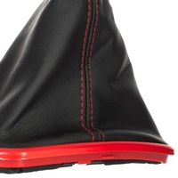 фото thumb №10, Vw golf iv bora ручка рычаг переключения передач + чехол red