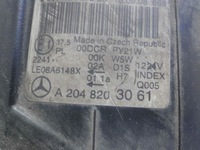 фото thumb №14, Mercedes c klasa w204 204 лампа ксенон правая ксенон