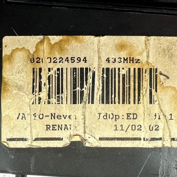 фото thumb №12, Набір стартовий renault espace оригінальний номер 8200444583 8200444586