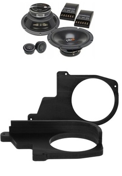 Powerbass S-60C Колонки Проставки МДФ BMW 5 E39 165мм 16,5см Раздельные