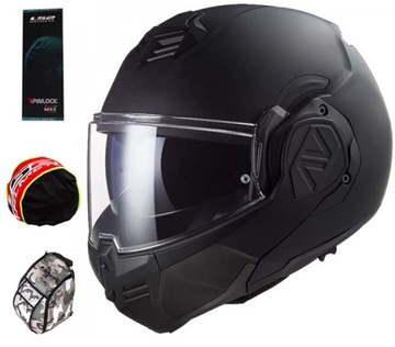 LS2 KASK SZCZĘKOWY FF906 ADVANT NOIR BLACK MAT 2XL