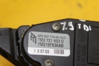 Педаль газу 1.9 tdi alhambra 1 fl 7m3721603d Недорого, фото thumb