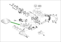 фото thumb №3, Заглушка egr renault laguna megane scenic trafic master opel movano vivaro
