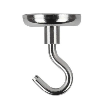 UCHWYT MAGNETYCZNY HACZYK 36x8mm MOCNY MAGNES, WIESZAK HUNTER, UDŹWIG 48KG