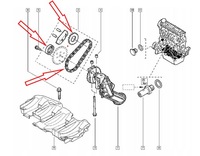 фото thumb №3, Ланцюг насоса масла renault 2.0 16v turbo 1.9 dci 130km
