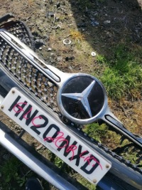 фото thumb №9, Mercedes x253 w253 lift glc бампер перед amg хром lekko przypalony