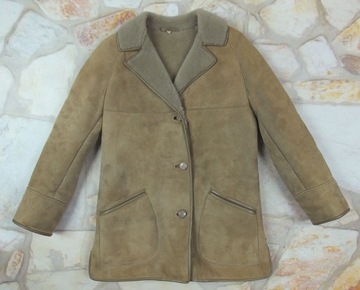 Дубленка из натуральной кожи LEATHER Elegant 44