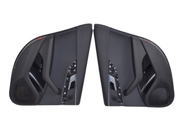 фото thumb №12, Audi a4 8w чёрная кожа комплект сидений обшивки