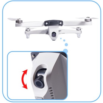 GPS-дрон SYMA Z6PRO с четырехкамерной полицейской камерой 4K 5G Wi-Fi FPV