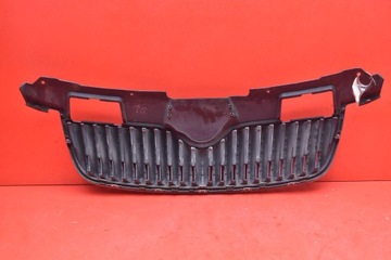 фото thumb №5, Решітка решітка радіатора чорна 5j0853668a skoda fabia 2 ii 07-10