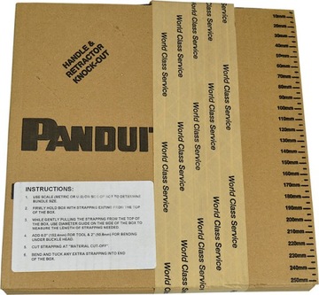 Лента PANDUIT 15,9 мм 61 м из НЕРЖАВЕЮЩЕЙ стали