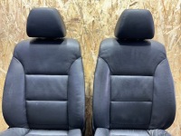 фото thumb №12, Комплект сидіння заднє сидіння обшивки оббивка czarna шкіра europa bmw e61 gr