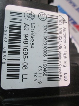 фото thumb №13, Bmw g20 g21 лампа перед левая полный led 9481695