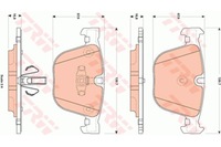 фото thumb №13, Тормозные колодки тормозной. bmw 7 f01,f02,f03,f04 09- задняя