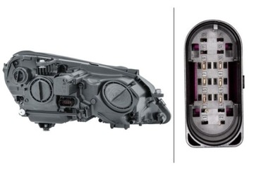 фото thumb №1, Фара лампа левая з двигатель do регулировка