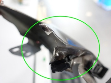 фото thumb №14, Maserati quattroporte vi 6 m156 13-24 рестайлинг крыло fender левый перед