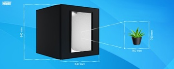 NEWELL M80 II БЕСТЕНЕВАЯ ТЕНТА 84x84 LED 5500K