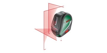 ЛАЗЕР КРАСНОГО КРЕСТА 3 ЛИНИИ 10 м УГОЛ 120° BOSCH UNIVERSALLEVEL 3