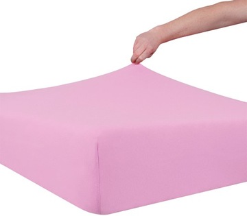 PRZEŚCIERADŁO JERSEY 100x200 Z GUMKĄ POLSKIE RÓŻ