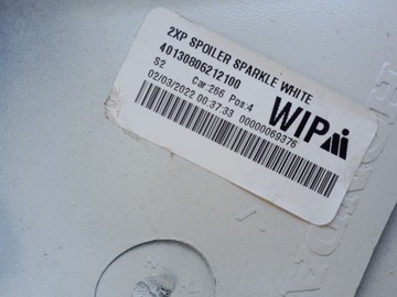 фото thumb №9, Honda hrv hr-v ii 15- спойлер спойлер кришки задньої 2015- білий