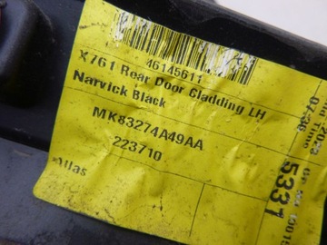 фото thumb №10, Jaguar f-pace планка дверь левая передняя задняя