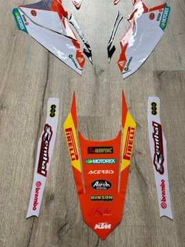 KTM EXC TBI 2024 CORE CUBAMOTO шпон из Италии