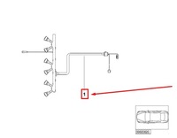 фото thumb №8, Bmw z4 e85 двигун ignition module проводка harness 12517551905 7551905