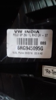 фото thumb №14, Лампа лівий задня 6rg945095g vw polo v 2010-2015