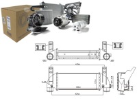фото thumb №1, Интеркулер радиатор воздуха впускной ford tourneo connect