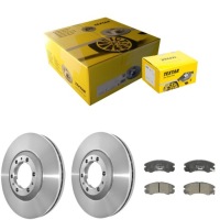 фото thumb №1, Тормозные диски + тормозные колодки перед do isuzu trooper iii opel frontera a monterey b