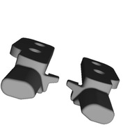 фото thumb №3, Mazda 5 направляющая шторка направляющая шторка блокировка p+l