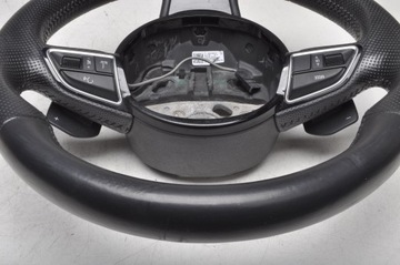 фото thumb №10, Audi a5 кермо шкіряний мульті sline пелюстки 8k0419091cp