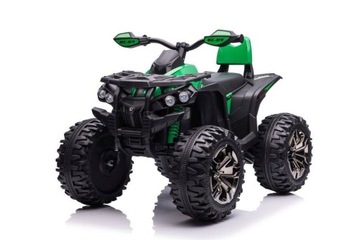 Детский аккумулятор AUTO Quad QLS-3288 Зеленый Двигатель 4х45Вт 12В10Ач