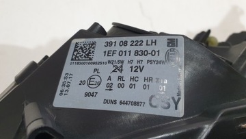 фото thumb №10, Лампа передня ліва перед opel corsa e 39108222