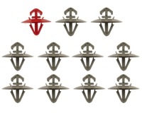 фото thumb №1, Клипсы клипсы накладки боковой renault trafic ii vivaro primastar 7701470769