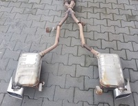 фото thumb №8, Mercedes slk w171 рестайлинг глушитель выхлоп наконечники глушитель 09r