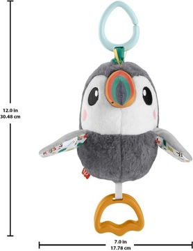 Сенсорный кулон FISHER PRICE FLUPPING TOUCAN для ребенка