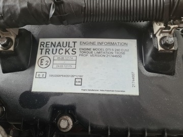 фото thumb №13, Двигатель комплектный renault гамма d d12 dti 5 euvi d5k volvo fl d5k евро 6