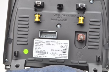 фото thumb №7, Renault clio v zoe дисплей ektan радио навигации 280915092r