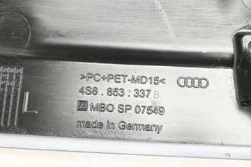 фото thumb №6, Audi r8 4s spyder quattro панель накладка крыльев зад левая 4s8853337b