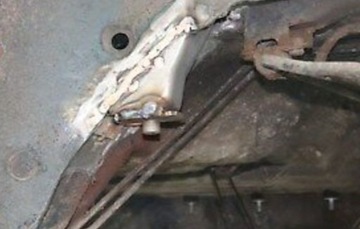фото thumb №5, Крепление балка mercedes e-class w124 планка оцинковка