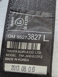 фото thumb №11, Opel mokka a натягувач pas ремені перед безпеки ліве 95301327 праве